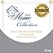 Sweet Home Collection 1500 Series Egyptian Quality 3-Piece Duvet Cover Set, King/California King, Gray