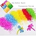 Kin Loya Rubber Band 15000pcs Loom Kit Refills Set for Kids Bracelet Loom Craft 34 Colors with 500pcs S Clips Colorful Beads Alphabet Beads Loom Charms