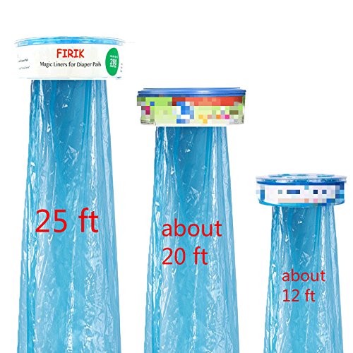 Diaper Genie Refills 25 Feet 20 More Large Capacity Nappy Disposal