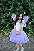 Purple Fairy Princess Tutu Costume Set For Girls Dress up and Ballet Dance (S 1-2 Yrs Old)