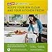 Glad OdorShield Tall Kitchen 100% Compostable Trash Bags - Fresh Clean - 13 Gallon - 10 Count