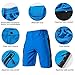 TOMSHOO Men's Baggy Cycling Shorts Breathable Loose-Fit Mountain Bike Shorts Outdoor Sports MTB Cycling Running Half Pants