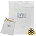 Fire Resistant Document Bag 15'' x 11'' Heavy Duty Fire Resistant Thread - Fireproof Secure Storage For Money/Passports/Legal Documents - Fire Retardant Envelope Heat Protection