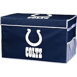 Franklin Sports NFL Storage Footlocker Bins – Large Folding...