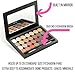 Beauty Junkees Limited Edition Palette - 28 Highly Pigmented Professional Makeup Powder Eye Shadow Single Pans, Magnetic Refill, Paraben Gluten Free Make Up, Cruelty Free Cosmetics, [26mm]
