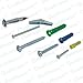 Qualihome Anchor Assortment Kit | Anchors, Molly Bolts, Screws, Toggle Bolts, Wings for Drywall, Hollow Wall, Plaster, Tile | Heavy Duty Masonry Set