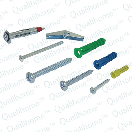 Drywall And Hollowwall Anchor Assortment Kit, Anchors, Molly Bolts, Screws, 100 7131405364565