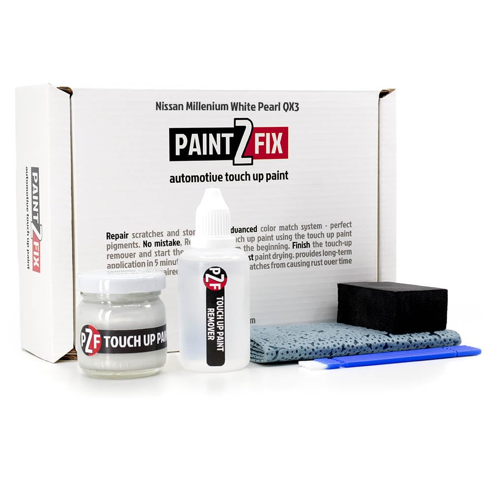 QX3 Millenium White Pearl Touch Up Paint Kit for