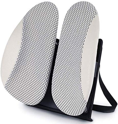 21新型 腰枕クッション車用 背クッション ランバーサポート 背もたれクッション 腰当てクッション背当て 健康クッション 車用 オフィス 運転席 腰クッション 椅子用 背もたれ サポーター 腰パッド腰楽メッシュクッション