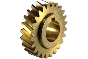 National Band Saw Company Worm Gear - 24 Tooth, Brass, Fits Hobart 1612, 1712, 1712R Meat Slicers