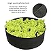 Pannow Raised Garden Bed, Fabric Raised Planting Bed Round Garden Grow Bag for Herb Flower Vegetable Plants (Dia 24” x H 8”, Black)thumb 4