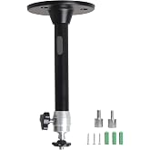 YiePhiot Mini Ceiling Wall Projector Mount Stand 175mm, Black | Projector Holder Compatible with QKK,DR.J,DBPOWER,Anker,VANKYO,AAXA,Jinhoo,PVO,TMY,AuKing and Most Other Mini Projector