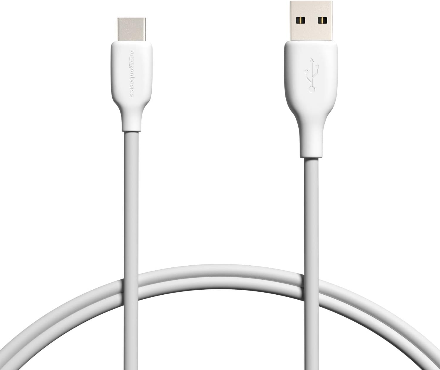 Amazon Basics USB-C to USB-A 2.0 Fast Charge and Data Transfer Cable, 480Mbps Speed, USB-IF Certified, for Apple iPhone 16/15