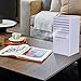 Vshow Personal Air Cooler, Mini Air Conditioner, Portable Air Cooler,Cold Air Fan| Misting Bladeless Quiet Cooling Desk Fan - Upgrade Version White