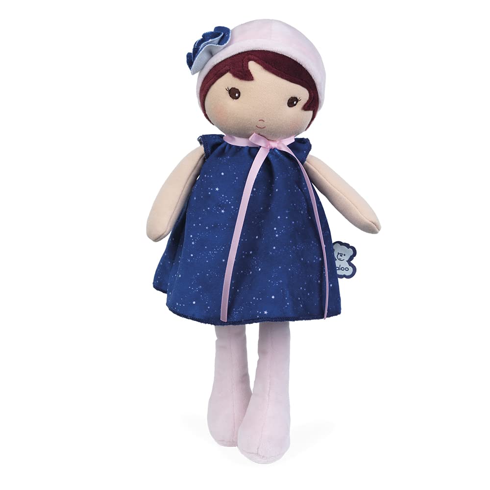 Kaloo - Tendresse - My 1st Musical Doll Made of Fabric Aurore K, 32 cm - From Birth, K970009, Blue