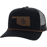 HOOEY Men's University of Oklahoma Officially Licensed Collegiate Adjustable Snapback Hat