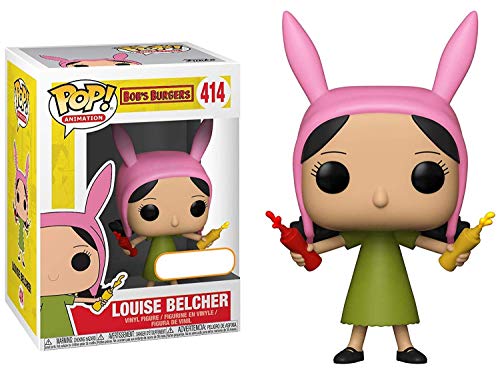 Funko Pop! Bobâ€™s Burgers Louise Belcher with Condiments Vinyl Figure Exclusive