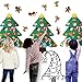 O-heart Family 3ft DIY Felt Christmas Children's Tree with 30pcs Detachable Ornaments, Kids Decorate Gifts Toy Activity - Preschool Holiday Fun
