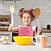 Bememo Kids Chef Set Children Cooking Play Kids Cook Costume with Utensils for Girls Children's Day Gift, 16 Pieces