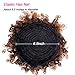 GX Beauty Afro Ponytail Drawstring African American Curly Ponytail Hair Extensions Synthetic Kanekalon Puff Ponytail Hair Piece for Black Women(#T30)