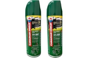 Canadian Shield Mosquito & Insect Repellent | For Hunting, Fishing, Camping, Family Fun, and More | 8 Hour of Protection | 30