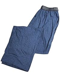 Pantalón de dormir de jersey de algodón con banda a rayas de Hanes