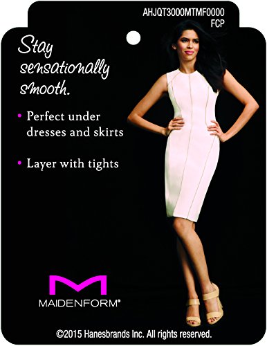 Flexees Take Inches Off Wear Your Own Bra (WYOB) Slip, Body Beige, Medium - Thumbnail 6