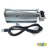 bbq factory&reg; GFK4, FK12, FK24 Replacement Fireplace Blower Fan with 3-prong power cord for Monessen, Vermont Castings, Majestic, Temco, Rotom R7-RB12