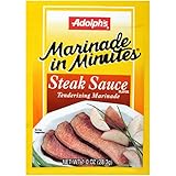 Adolph's Marinade in Minutes Steak Sauce 1 OZ (Pack of 24)