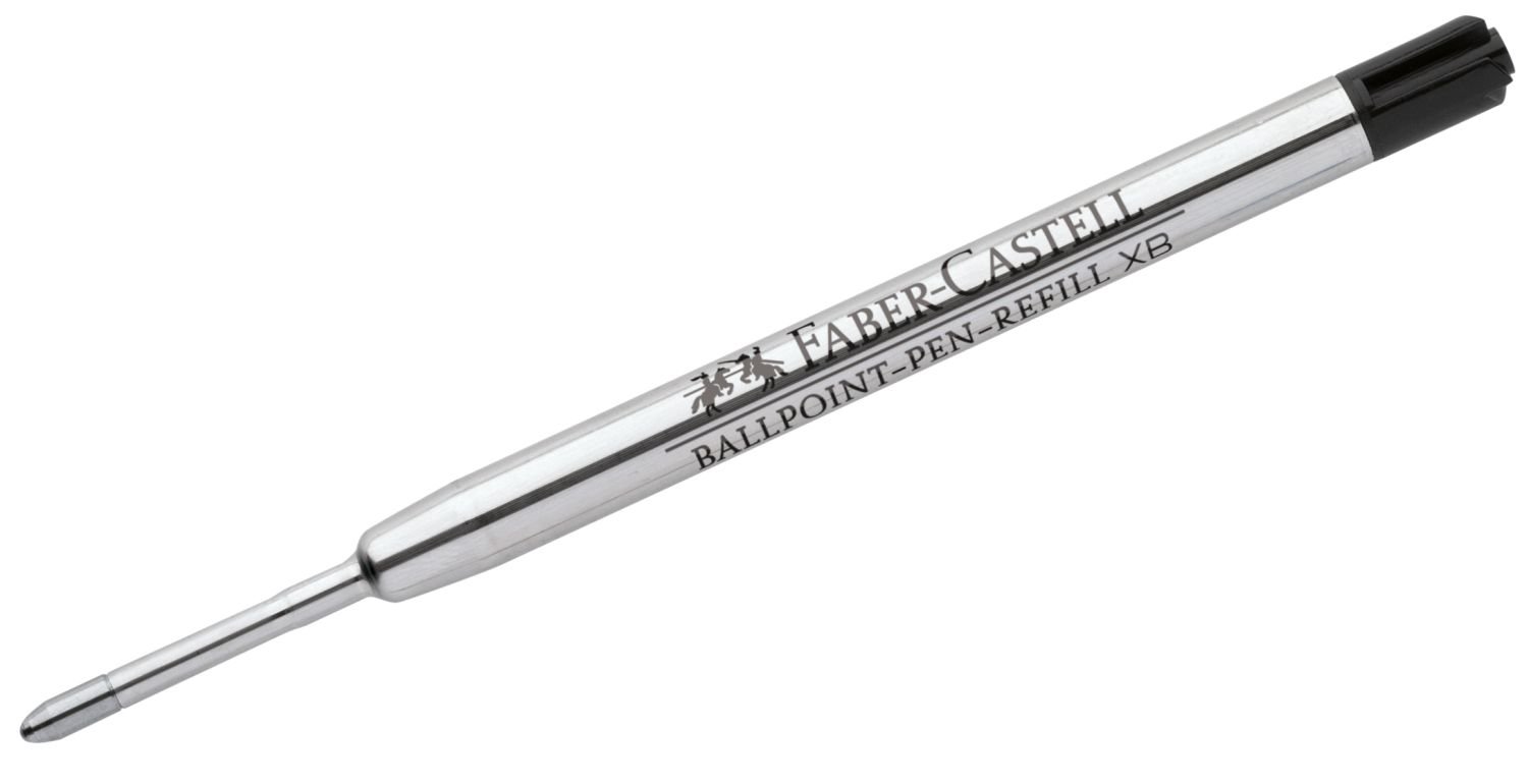 FaberCastell 148747 Ballpoint Pen Mine XB, 10He Box, Black Amazon