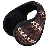 Unisex Sherpa Fleece Lined Winter Earmuffs Ear Warmers