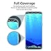 Galaxy S8 Screen Protector, [2-Pack]PLESON [Case Friendly][Updated Version] Samsung Galaxy S8 Screen Protector [Full Coverage][No Lifted Edges] Wet Applied HD Clear film Screen Protector for Galaxy S8