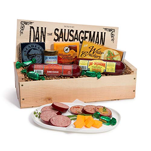 Dan the Sausageman’s Gourmet Silver Star Gift Basket with Seabear