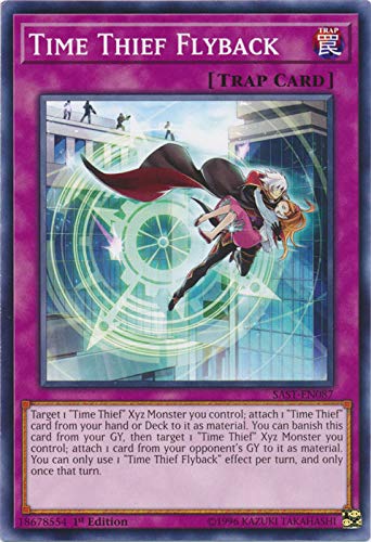 Yu-Gi-Oh! - Time Thief Flyback - SAST-EN087 - Savage Strike - First Edition - Common