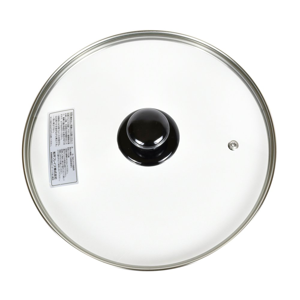 和平フレイズ(Wahei freiz) ガラス蓋 フライパン 鍋 プレシャス 24cm 全面物理強化 蒸気口付 PR-8573商品画像