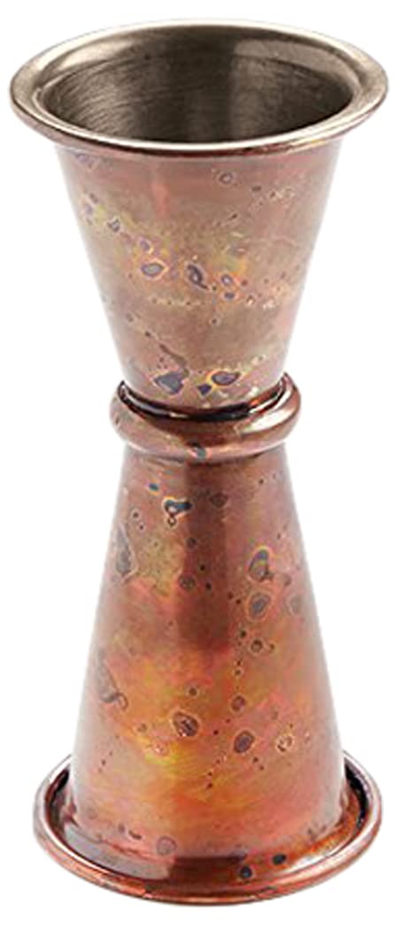 American Metalcraft ACJ12 Antique Copper Jigger, 0.5 oz. x 1.5 oz.