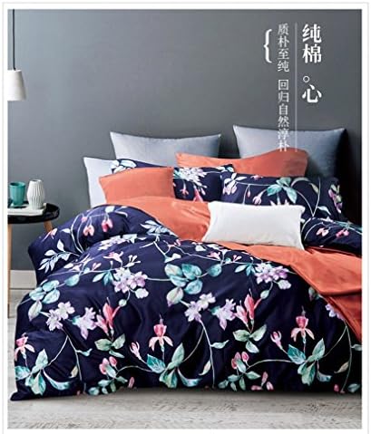 YiChen100% NaturalCotton 4PC Reactive Printing Bedding Sets Full/Queen /King Size In a Bag##King Size##