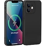 Noyre Silicone Case Compatible with iPhone 12 Case (6.1 inch 2020), with Camera Protection, Liquid Silicone Phone Case with M