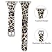 Lwsengme Compatible for Apple Watch Band 38mm 40mm 42mm 44mm, Silicone Slim Women iWatch Bands Wristband Compatible for Apple Watch Series 4 3 2 1 (Leopard, 38mm/40mm)
