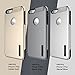iPhone 6S Plus Case, TOTU Ultra Fit Dual Layer Case, Premium Hybrid Heavy Duty [Shock-Absorption] Protective Case Compatible with Apple iPhone 6 plus (2014) and iPhone 6S Plus (2015) - Silver / Black