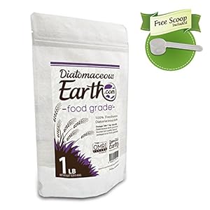 Diatomaceous Earth 2 Lbs Food Grade DE – Includes Free Scoop