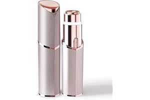 YOOVEE Facial Hair Removal for Women, Portable Lady Shaver, Rechargeable Painless Hair Remover for Face, Upper Lips, Chin, Peach Fuzz - Rose Gold