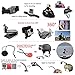 4K Action Camera Accessories Kit for Gopro Hero 5/4 Session Hero 3/2/1 Silver Black;Bundles for AKaso Ek7000; EKEN H9r Campark Wifi Underwater Cam; DBPower EX5000; SJCAM SJ4000 SJ5000 SJ6000