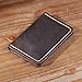 Robrasim Handmade Bifold Leather Wallet - Minimalist Leather Credit Card Wallet - Coffee