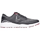 Callaway Men's Coronado v3 SL Golf Shoe Black/Red