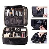 ROWNYEON Mini Makeup Train Case with Portable EVA and freely combined