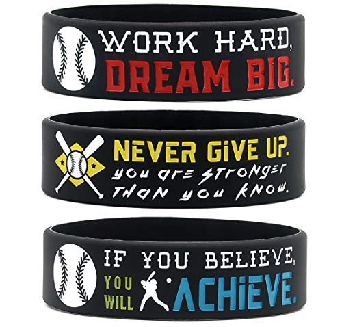6-Pack-Motivational-Baseball-Wristbands-with-Sports-Quotes-Baseball-Gifts-Jewelry-Accessories-for-Baseball-Players-Team-Awards-and-Party-Favors-Unisex-for-Men-Women-Youth-Teen-Girls-Boys
