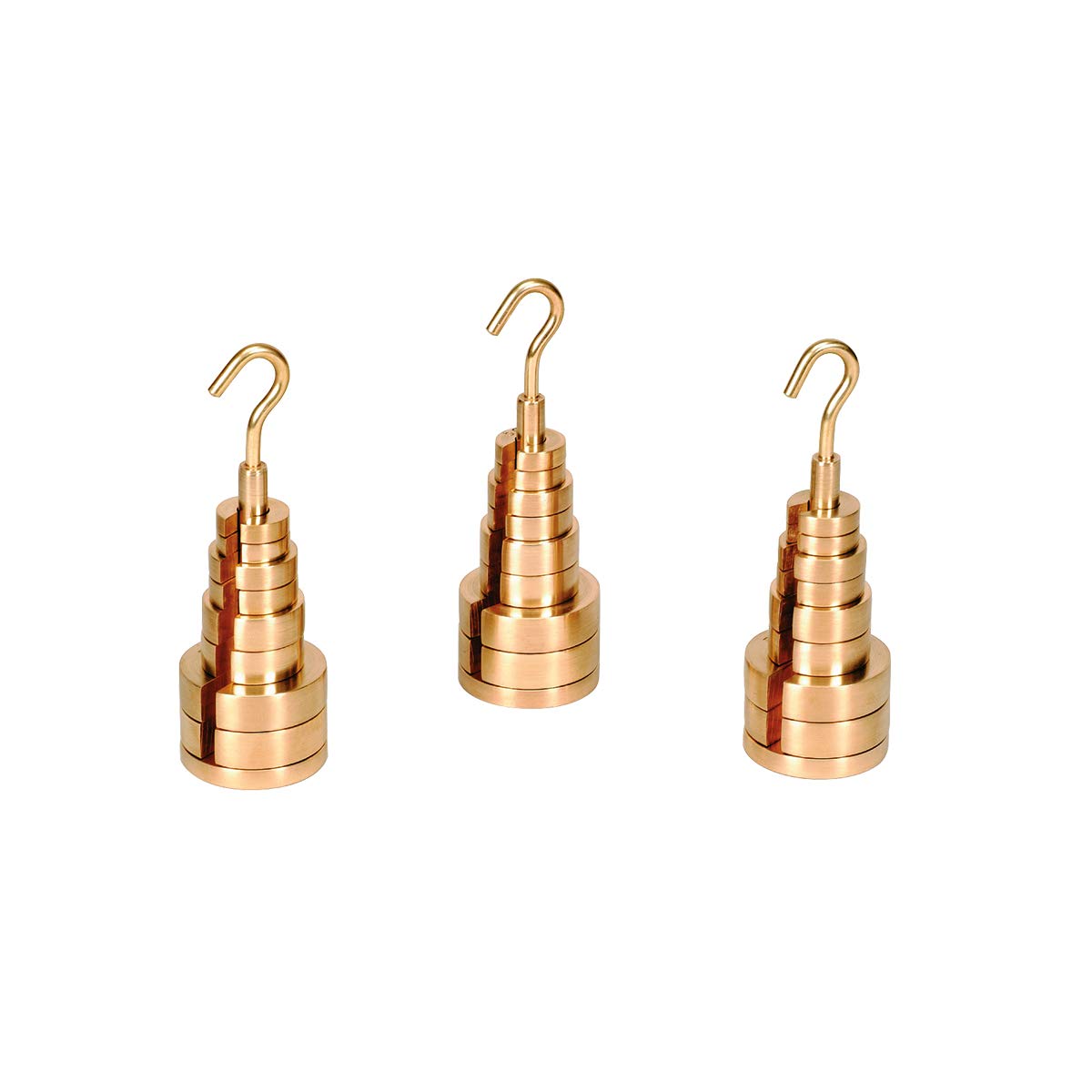 3B Scientific U30019 Weight Holder With Slotted Weights (Pack of 3)