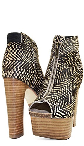 Eighty Twenty Tahnee Platform Booties (7, Herringbone)
