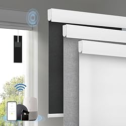 Motorized Blinds with Remote, [Free Solar